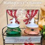 Набор банок для сыпучих продуктов(2х0,6л)