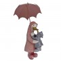Фигурка "Утка с зонтом и ребенком"