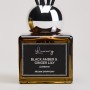 НАБОР АРОМАТИЧЕСКИЙ "LUXURY" СВЕЧА В СТАКАНЕ 6*7,5 СМ И ДИФФУЗОР 70 МЛ BLACK AMBER&GINGER LILY