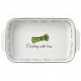 БЛЮДО ДЛЯ ЗАПЕКАНИЯ AGNESS "BON APPETIT" ПРЯМОУГ 35*20*6,5СМ