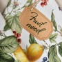 НАБОР ПОЛОТЕНЕЦ ИЗ 2-Х ШТ "FRUIT BASKET",40Х60СМ 100% ХЛОПОК,БЕЛЫЙ,ТВИЛ