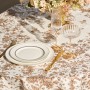 СКАТЕРТЬ ОВАЛЬНАЯ "ROYAL GARDEN" 160Х220 СМ ,БЕЛЫЙ, 100% ХЛОПОК, ТВИЛ, С ПРОПИТКОЙ