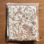 ДОРОЖКА  " ROYAL GARDEN" 40Х146СМ ,БЕЛЫЙ ,100% ХЛОПОК ,ТВИЛ С ПРОПИТКОЙ