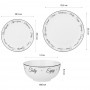 ОБЕДЕННЫЙ НАБОР LEFARD BON APPETIT 18ПР, 20,5/25,5/14СМ
