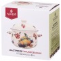 КАСТРЮЛЯ AGNESS ЭМАЛИРОВАННАЯ С ЭМАЛ.КРЫШКОЙ 3.6 Л, 22*13 СМ