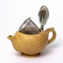 Чайник с металлической крышкой и фильтром Феличита «КРОШКА ПЕСОЧНЫЙ» 450 мл