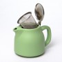ФЕЛИЧИТА, чайник 500мл с фильтром, МАТОВЫЙ, зеленый, цветная упаковка