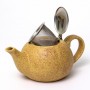 Чайник с металлической крышкой и фильтром Феличита «КРОШКА ПЕСОЧНЫЙ» 750 мл