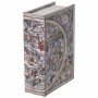 Шкатулка-книга с замком, L16 W7 H22 см