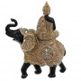 Фигурка декоративная "Будда на слоне", L13 W5,5 H17,5 см