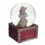 Фигурка декоративная в стекл. шаре "Кролик", D 5 см, L5 W5 H6 см, 4в.