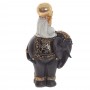 Фигурка декоративная "Будда на слоне", L14 W14 H26 см