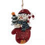 Изделие декоративное подвесное "Дед Мороз/Снеговик",L7 W0,5 H8 см, 4в.