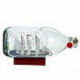 Изделие декоративное "Корабль в бутылке" (подсветка, 3xLR44), L18 W7,5 H8,5 см