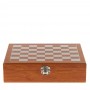 Набор подарочный (шахматы, фляжка, 250 мл, L24 W18,5 H6 см
