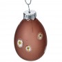 Изделие декоративное "Яйцо пасхальное" подвесное, набор из 8-ми шт, D 3.5 см, L4 W4 H38 см