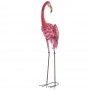 Фигура декоративная "Фламинго", (подсветка, солнечная батарея), L28 W13 H91 см