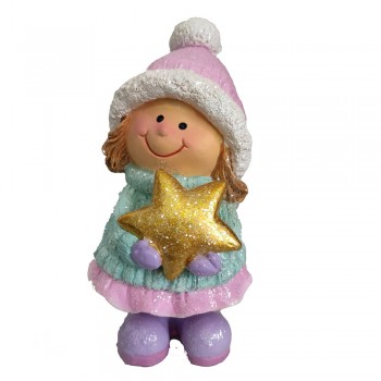Фигура декоративная Девочка со звездой