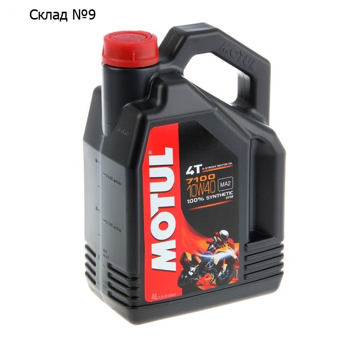 Моторное масло MOTUL 7100 4T 10W-40, 4 л 104092