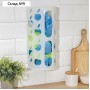 Корзина для пакетов Darel plastic «Яблоко», пластик, 16×13.5×37.5 см, МИКС