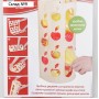 Корзина для пакетов Darel plastic «Яблоко», пластик, 16×13.5×37.5 см, МИКС