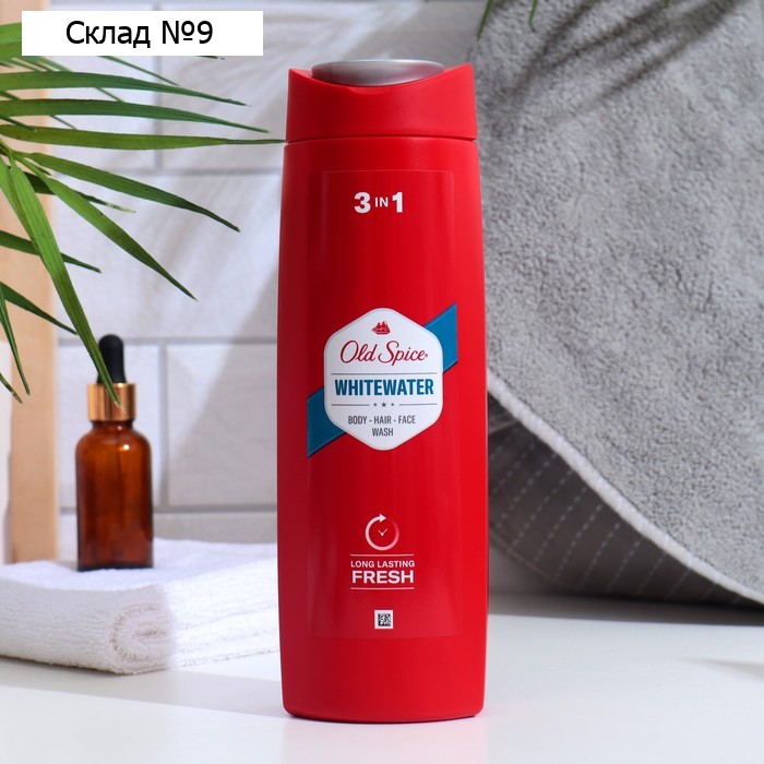 Гель для душа Old Spice Whitewater, 400 мл
