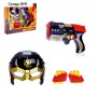 Набор игровой «Супергерой», маска, пистолет с пулями, мишень, цвета МИКС