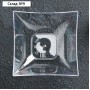 Форма пластиковая одноразовая для фуршета Square, 90 мл, прозрачная