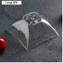 Форма пластиковая одноразовая для фуршета Square, 90 мл, прозрачная
