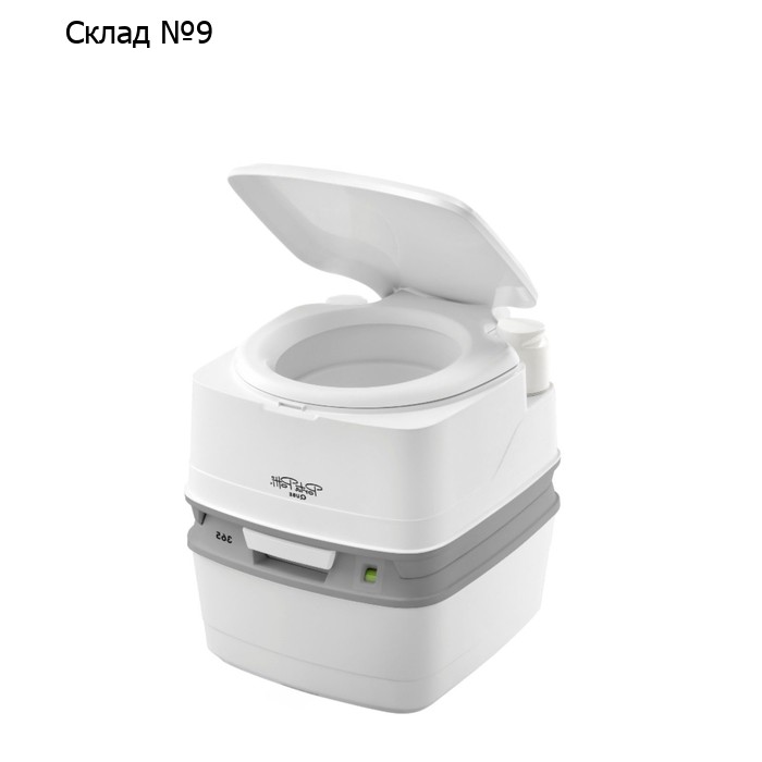 Биотуалет жидкостный Porta Potti Qube 365, нижний бак 21 л, верхний бак 15 л
