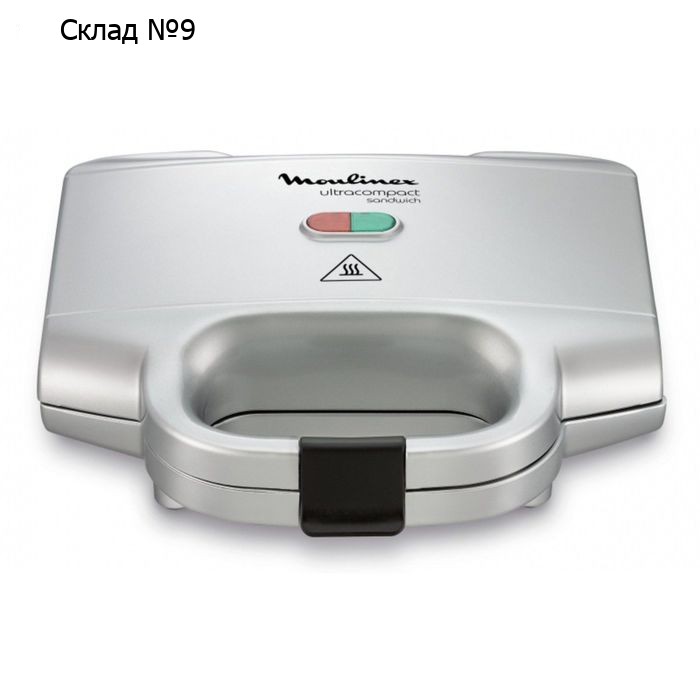 Сэндвичница Moulinex SM154135, 700 Вт, белая