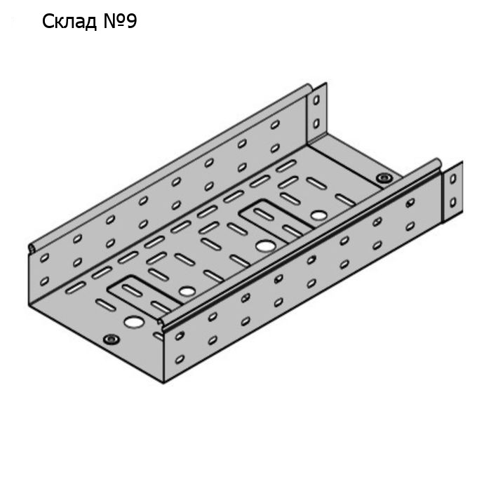 Лоток перфорированный DKC 35262, 100х50 мм, 3 м