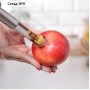 Нож для сердцевины Доляна «Металлик», 21 см, серебристый