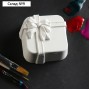 Шкатулка с крышкой для росписи гипс «Фигурка с бантом», 7.5×7.5×3 см