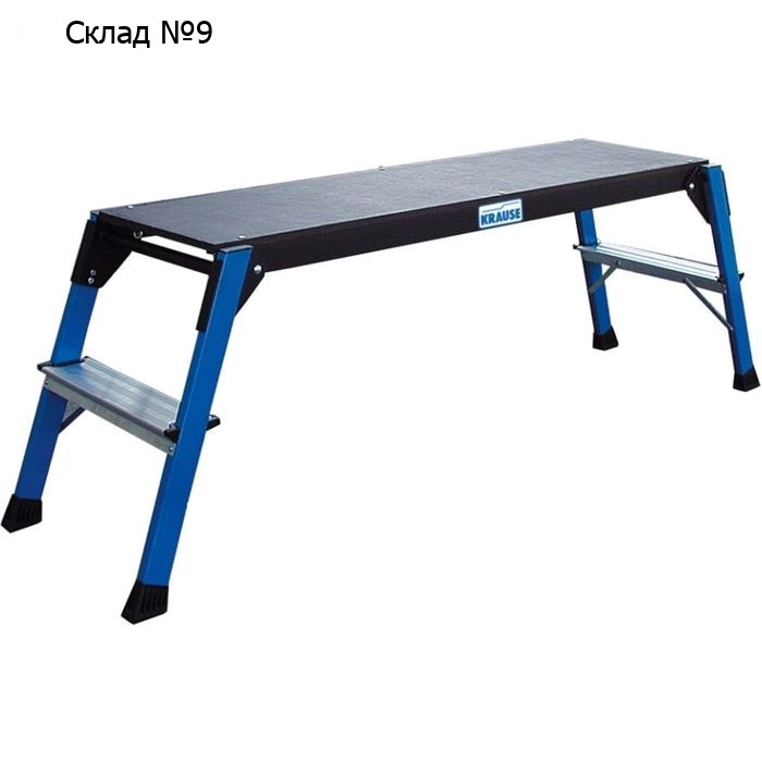 Рабочая платформа KRAUSE MONTO StepTop, противоскользящая площадка, высота 0.5 м