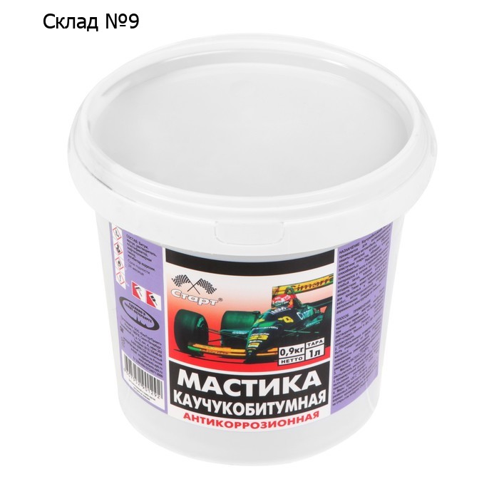 Мастика каучукобитумная Старт, 1 л
