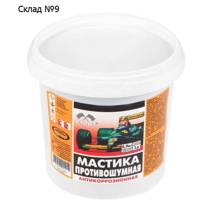 Мастика противошумная Старт, 1 л