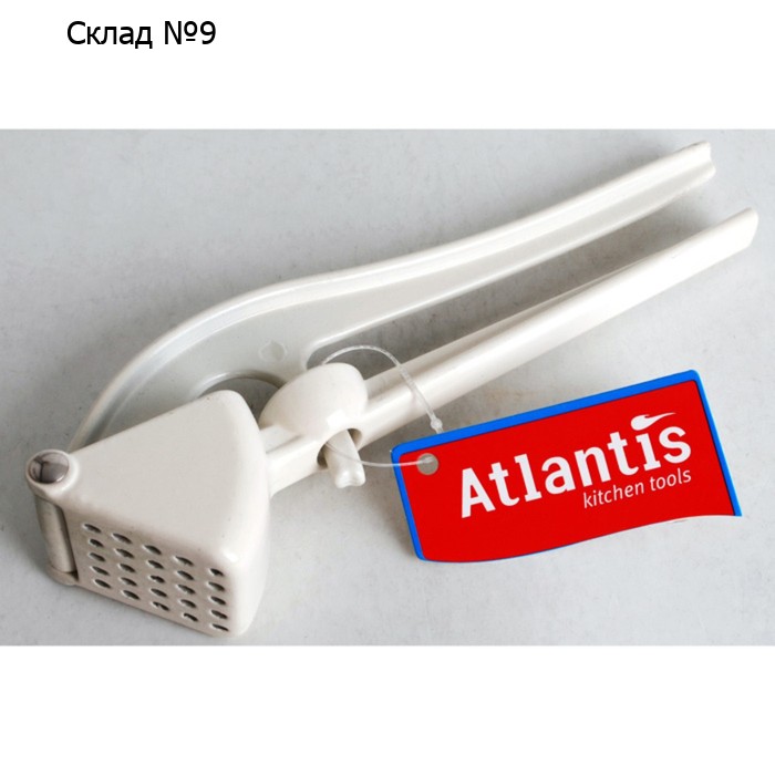 Пресс для чеснока Atlantis, цвет белый