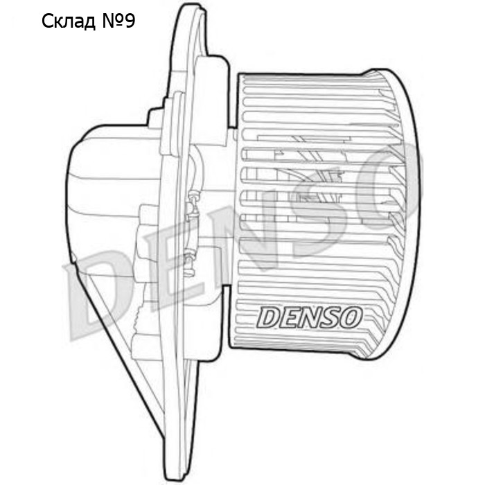 Вентилятор отопителя  Denso DEA02001