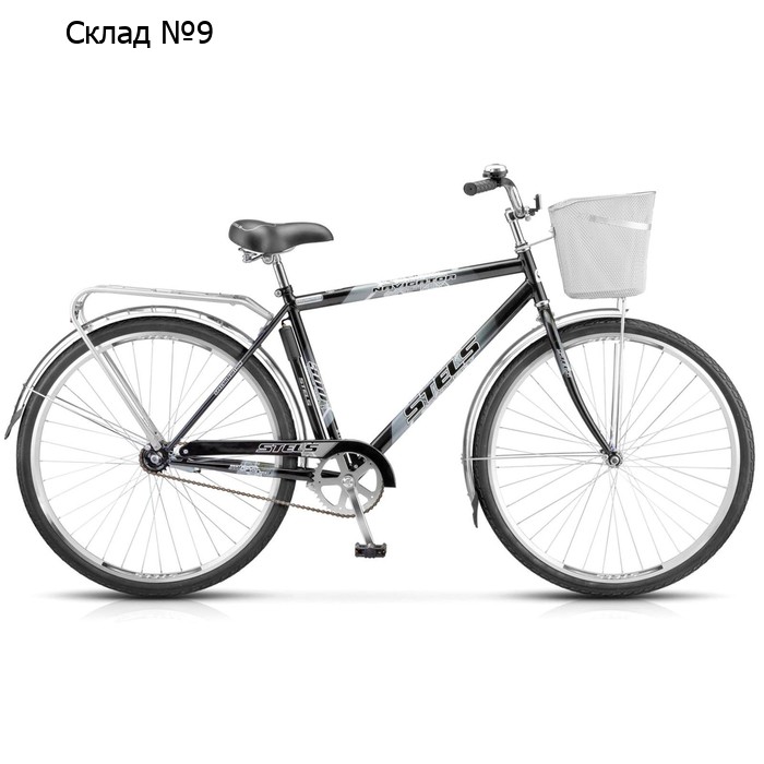 Велосипед 28" Stels Navigator-300 Gent, Z010, цвет чёрный, р. 20"