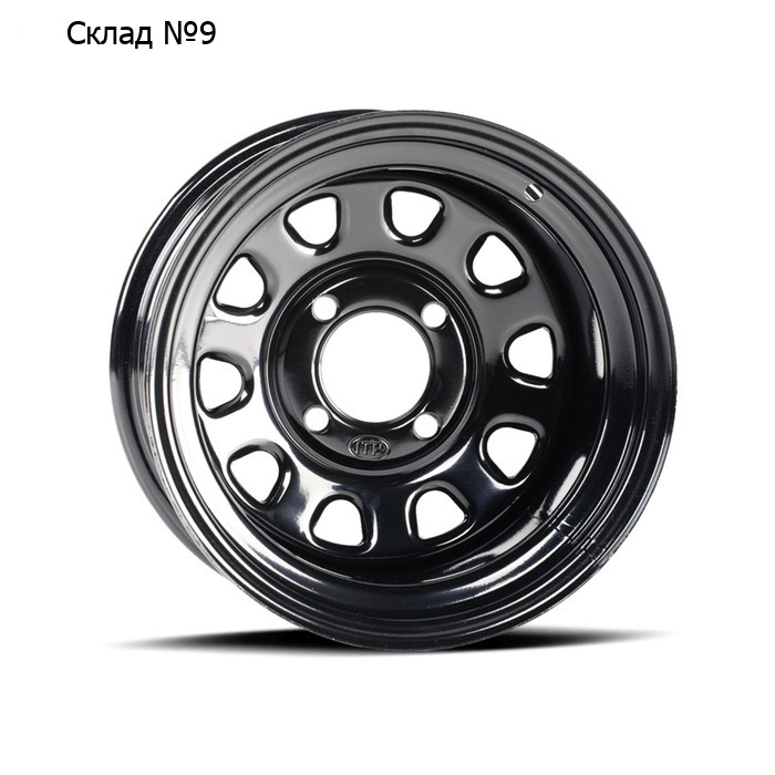 Стальной диск для квадроцикла ITP DELTA STEEL D12T556