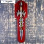 Сувенирный меч на планшете, цветное нанесение на лезвии, 52 см