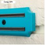 Держатель для ножей магнитный Доляна «Цветная линия», 33 см, цвет голубой
