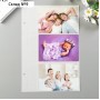 Лист для фотоальбома на 6 фото 10х15 см
