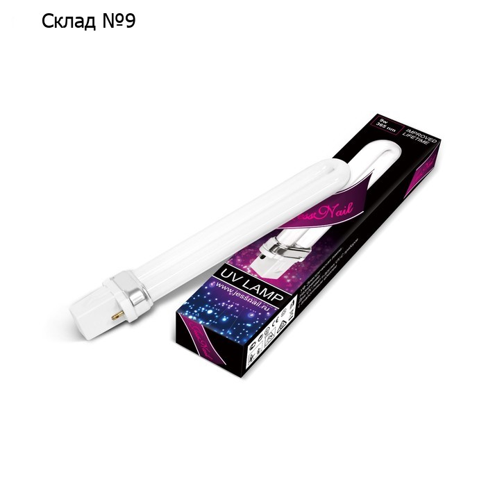 Сменная лампа JessNail, UV, 9 Вт