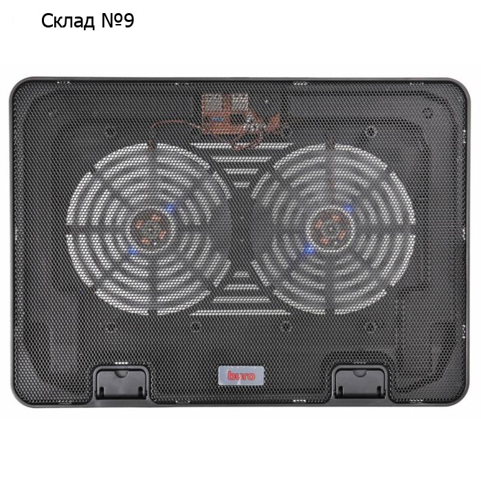 Подставка для ноутбука Buro BU-LCP156-B214H 15.6" 2xUSB 2x 140ммFAN черная
