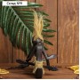 Сувенир дерево "Аборигены на байдарке" 27 см