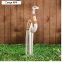 Сувенир "Светлый верблюд" дерево 25х10х60 см