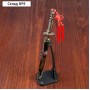 Сувенирный кинжал на подставке, на ножнах дракон, рукоять в форме светового меча, 25 см