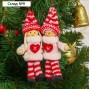 Елочная игрушка «Куколка с сердечком», МИКС